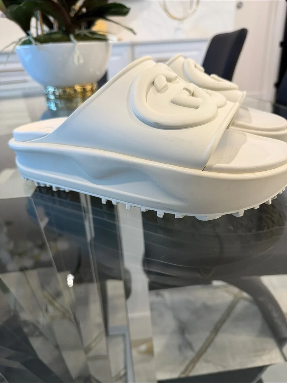 Soft rubber GG Off White